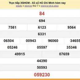 xổ số hồ chí minh mùng 1 tháng 6