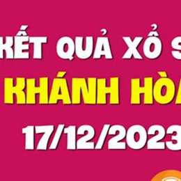 xổ số khánh hòa ngày 17 tháng 12 năm 2025