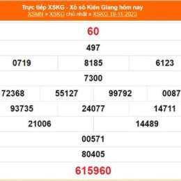 xổ số kiên giang 10/5