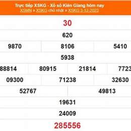 xổ số kiên giang 3 đài