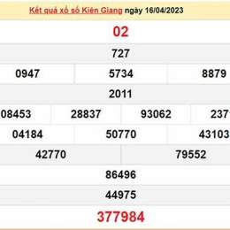 xổ số kiên giang 30 ngày qua