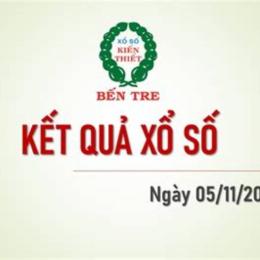 xổ số kiến thiết bến tre ngày 05 tháng 05