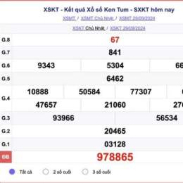 xổ số kiến thiết chủ nhật kon tum