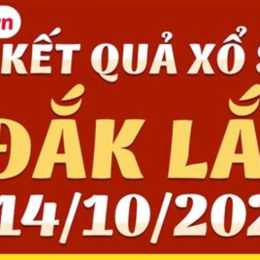 xổ số kiến thiết đắk lắk ngày 14 tháng 10
