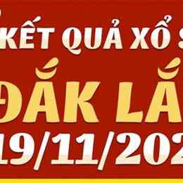 xổ số kiến thiết đắk lắk ngày 18 tháng 11
