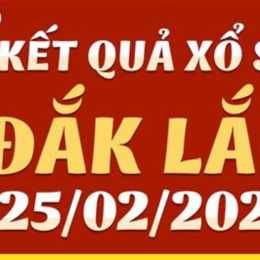 xổ số kiến thiết đắk lắk ngày 25 tháng 11