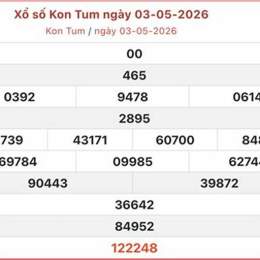 xổ số kiến thiết kon tum ngày 17 tháng 05