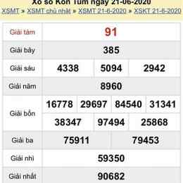 xổ số kiến thiết kon tum ngày 7 tháng 6