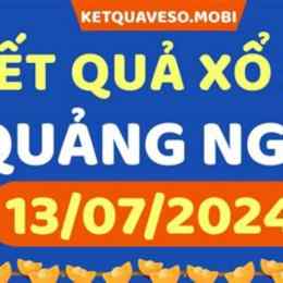 xổ số kiến thiết quảng ngãi ngày 13 tháng 6