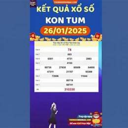 xổ số kon tum 26 tháng 10