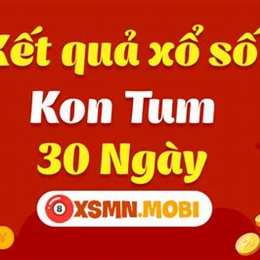 xổ số kon tum 30 tháng 8