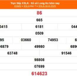 xổ số long an trong vòng 30 ngày