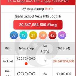 xổ số mega 6