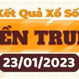 xổ số miền trung 23 tháng 03