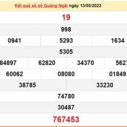 xổ số miền trung quảng ngãi hôm nay