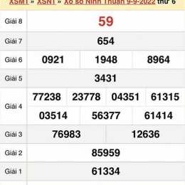 xổ số ninh thuận trong 30 ngày
