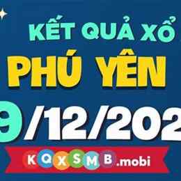 xổ số phú yên 29 tháng 12