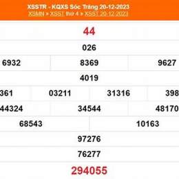 xổ số sóc trăng 24/12