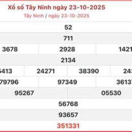 xo so tay ninh 30 10