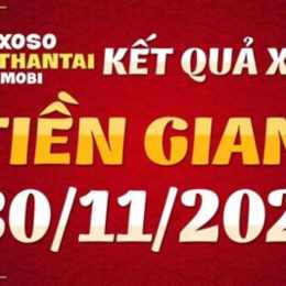 xổ số tiền giang 30 tháng 11 năm 2025