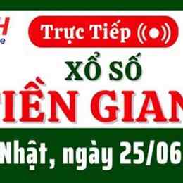 xổ số tiền giang ngày 25 tháng 01 năm 2026