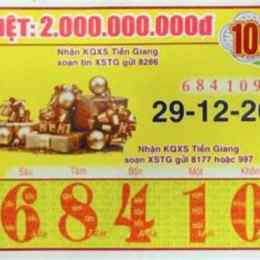 xổ số tiền giang ngày 29 tháng 03 năm 2006