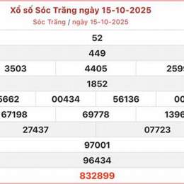 xổ số trực tiếp đài sóc trăng