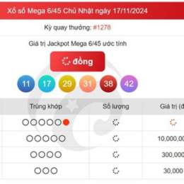 xổ số vietlott ngày 1 tháng 2