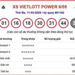 xổ số vietlott ngày 18 tháng 8