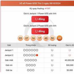 xổ số vietlott ngày 27 tháng 03