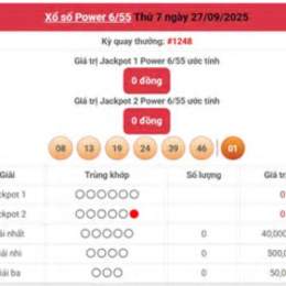 xổ số vietlott ngày 30 tháng 8