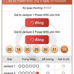 xổ số vietlott ngày 31 tháng 10
