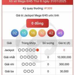 xổ số vietlott ngày 4 tháng 2