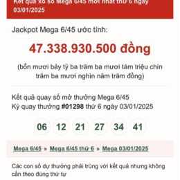 xổ số vietlott ngày 4 tháng 6