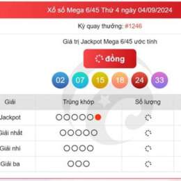 xổ số vietlott ngày 7 tháng 8