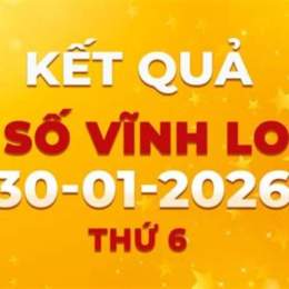 xổ số vĩnh long ngày 30 tháng 01