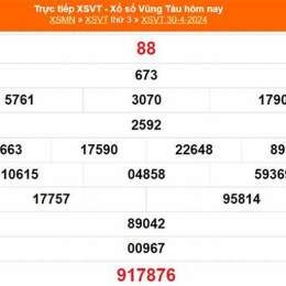 xổ số vt 30 ngày